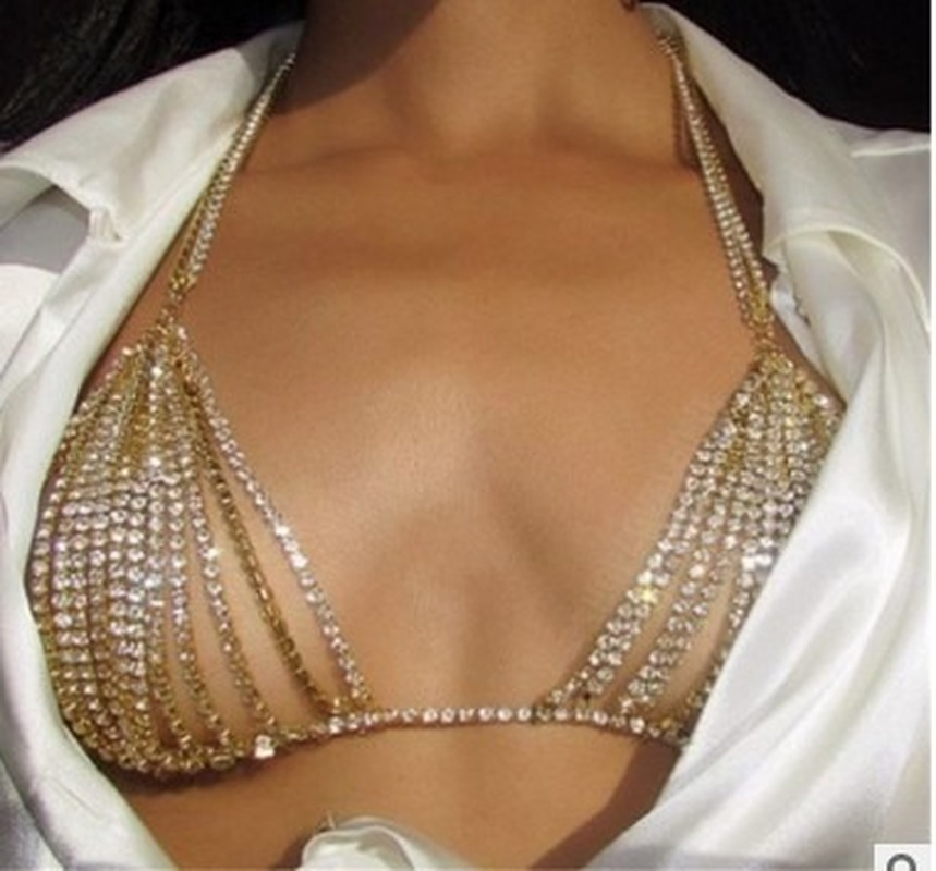 Luxury Heart Crytal Bikini Bod - огляд і ціна Thong Bikini Women