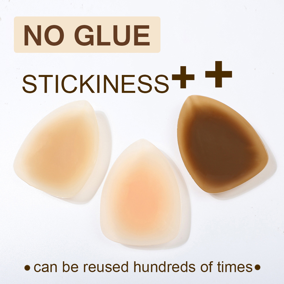 Reusable No Glue Triangle Lift - огляд і ціна Nipple Cover Pasties