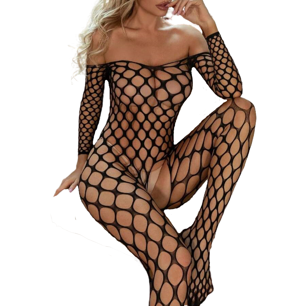 Sexy Lingerie Women Hollow Bod - огляд і ціна Bodystocking Fishnet