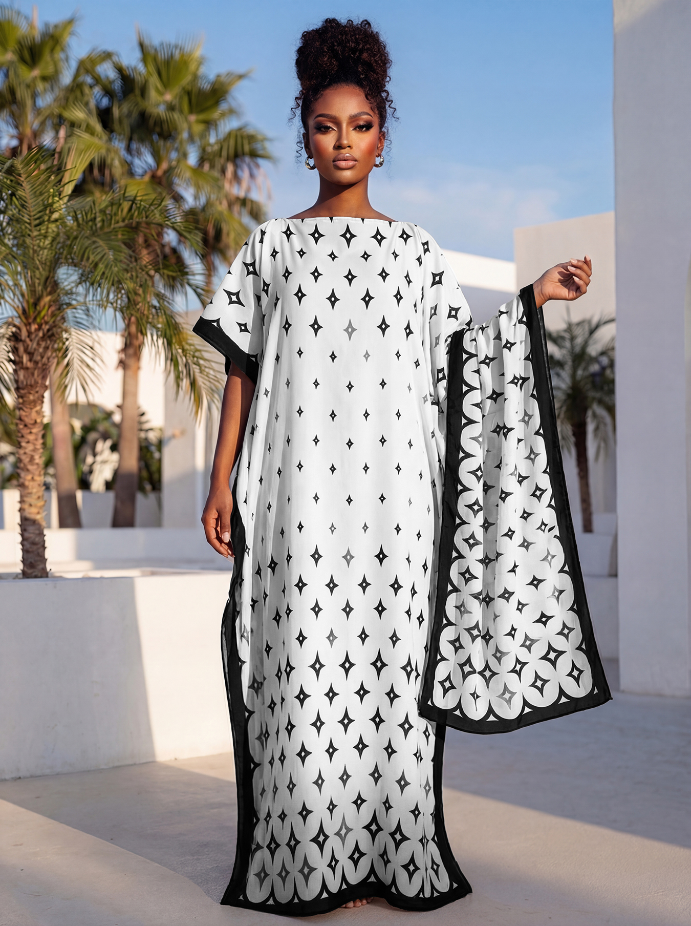 New Style Long Loose Silk Blen - огляд і ціна Robe Silk Women