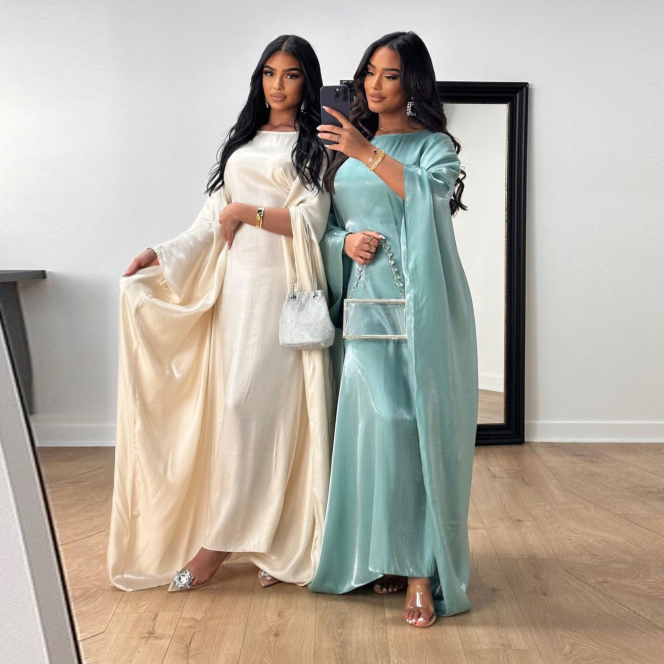 One Size New Summer Middle Eas - огляд і ціна Robe Silk Women
