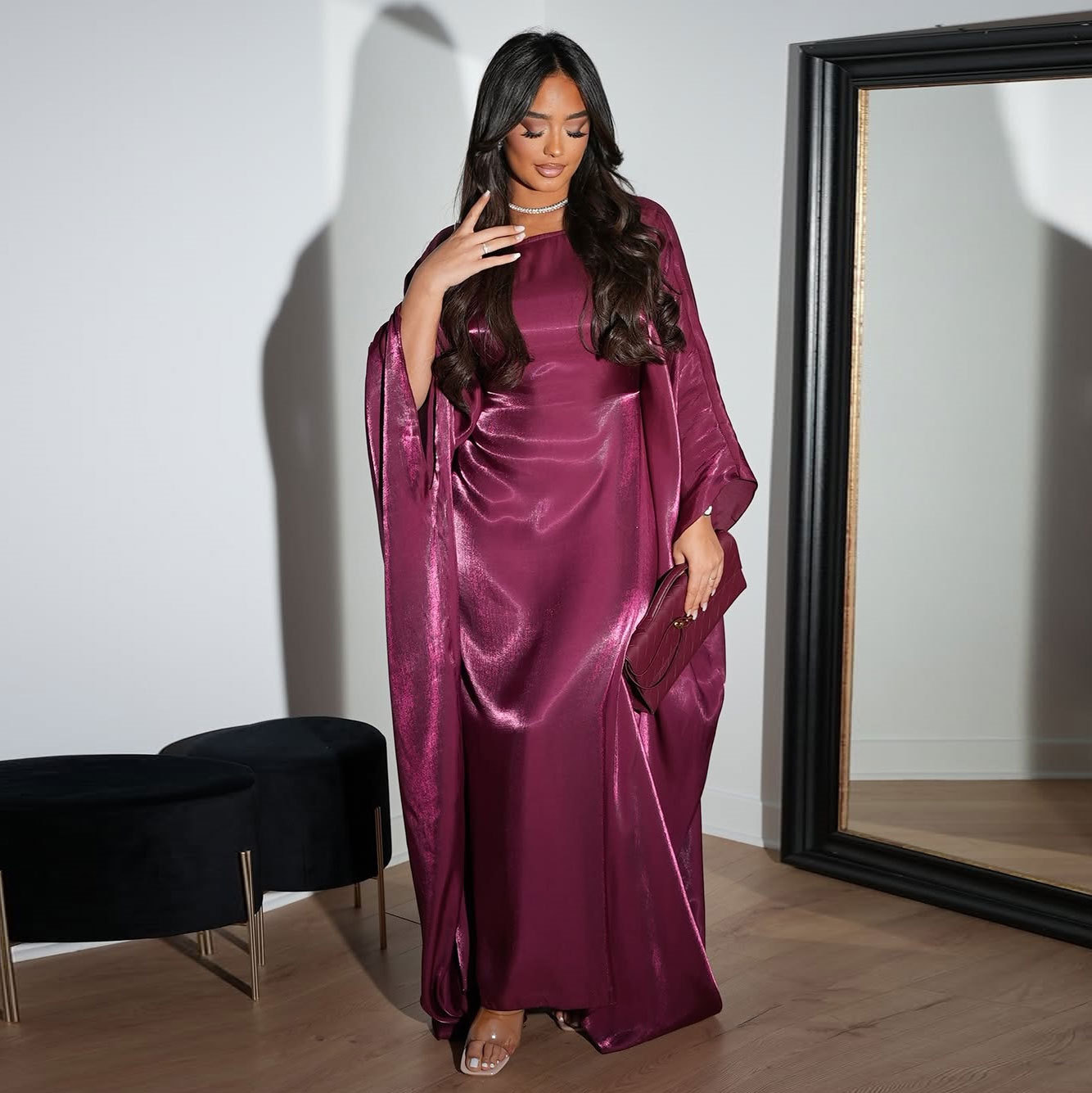One Size New Summer Middle Eas - огляд і ціна Robe Silk Women