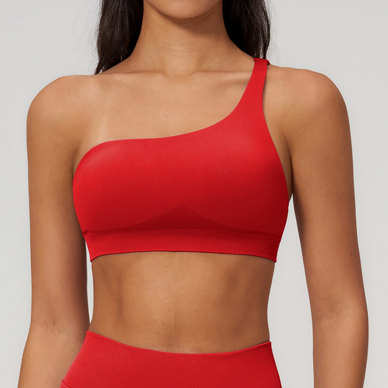 Spring Single-Shoulder Sporty  - огляд і ціна Sports Bra High Impact