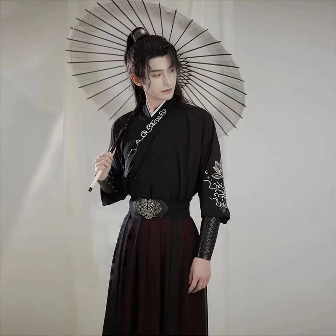 Ancient knight hanfu men women - огляд і ціна Robe Silk Women