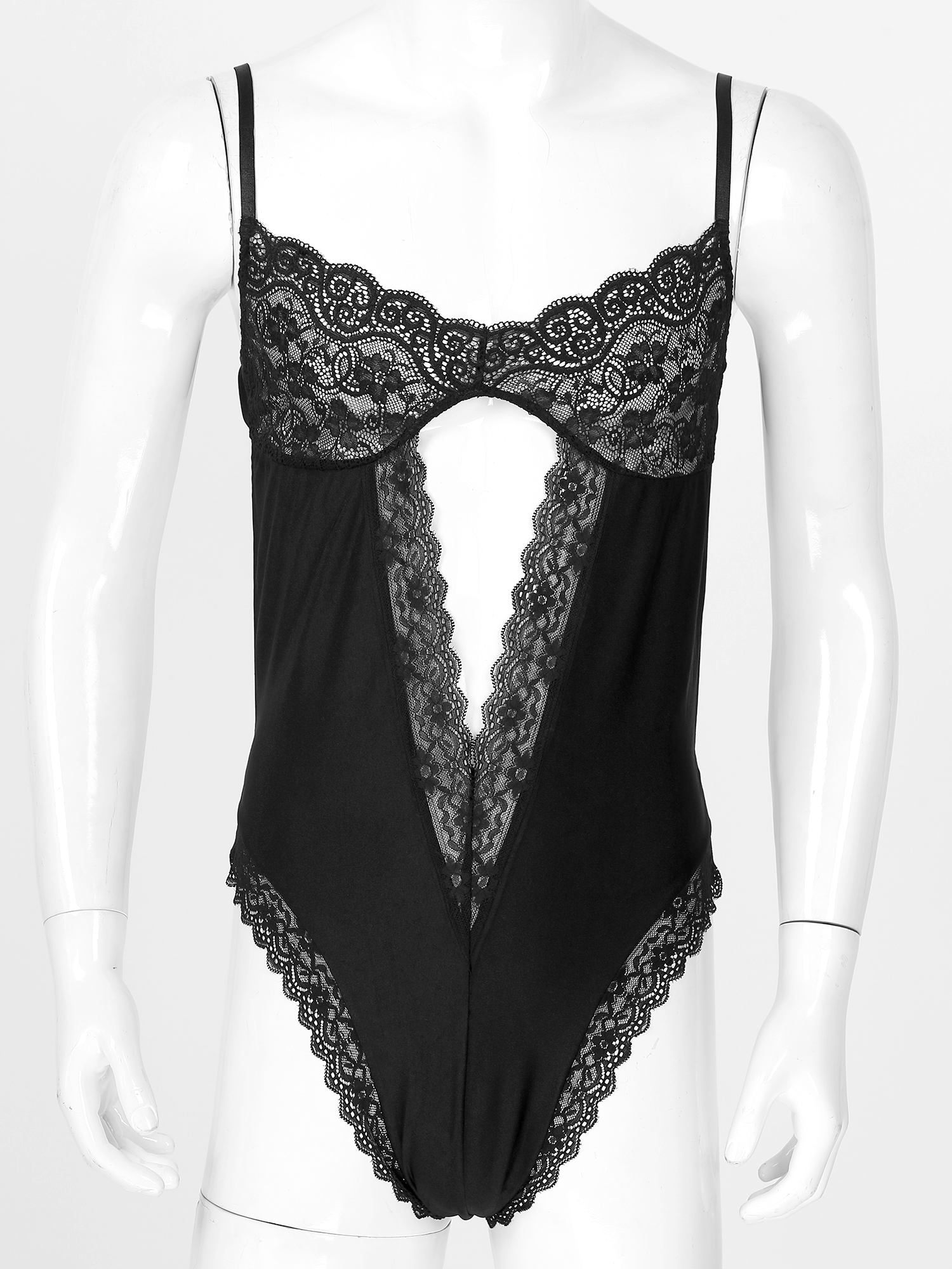 Men Sexy Bodysuit Lingerie Gay - огляд і ціна Lace Teddy Lingerie