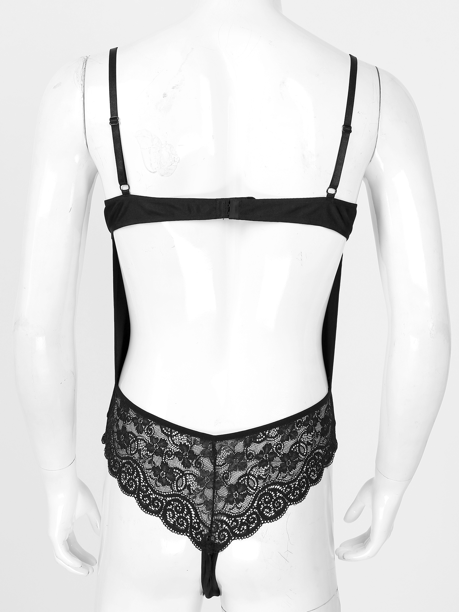 Men Sexy Bodysuit Lingerie Gay - огляд і ціна Lace Teddy Lingerie