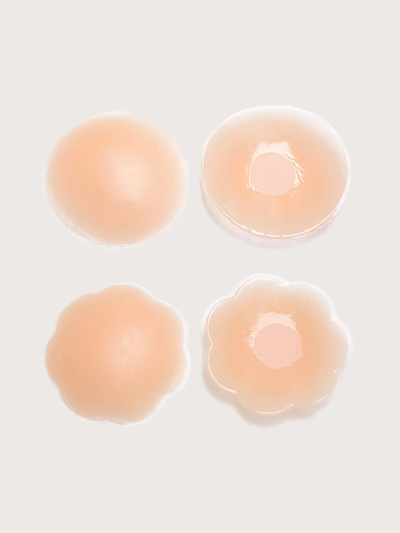 Nipple Covers Flower & Round S - огляд і ціна Silicone Bra Adhesive