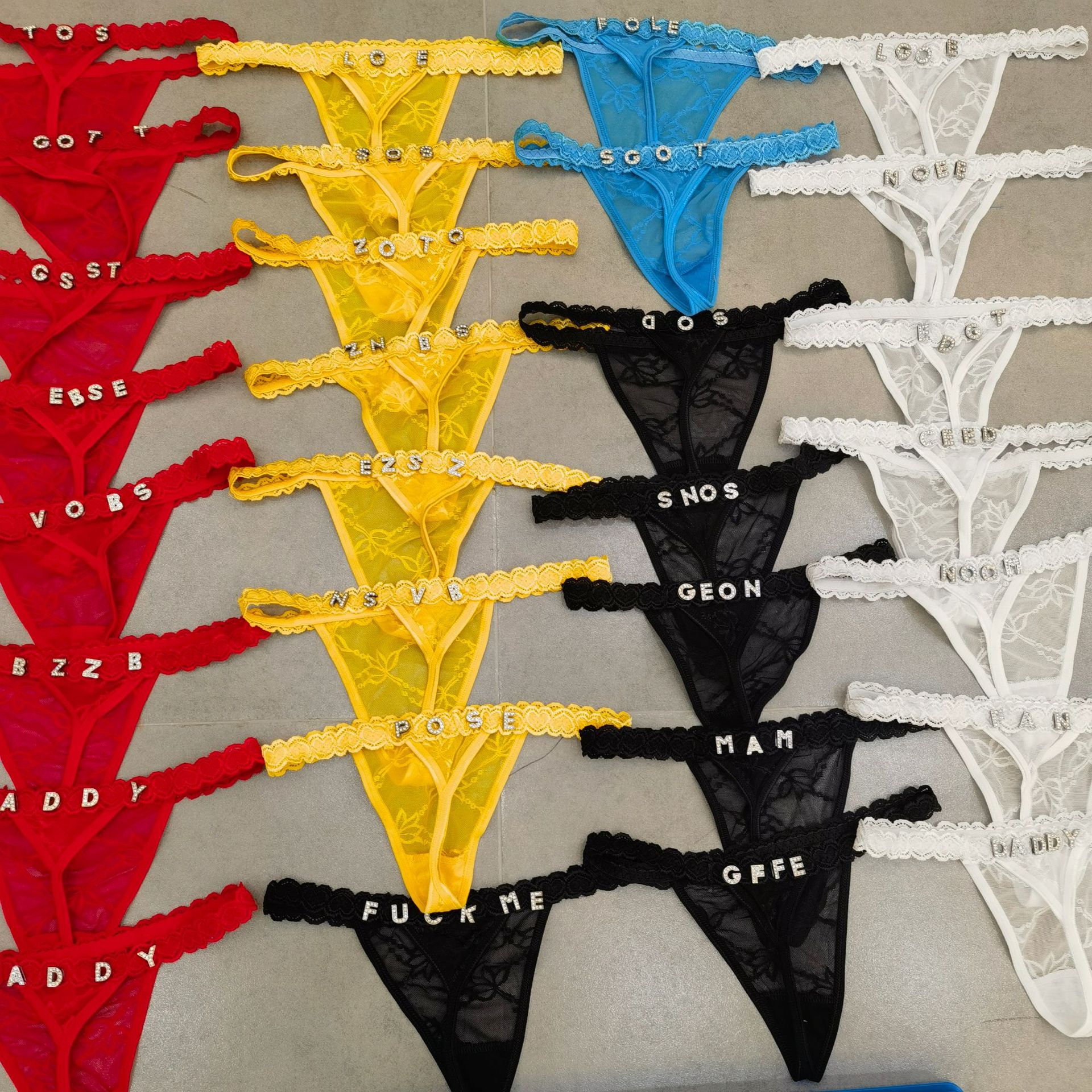 Customize Thongs Crystal Name  - огляд і ціна Thong Bikini Women