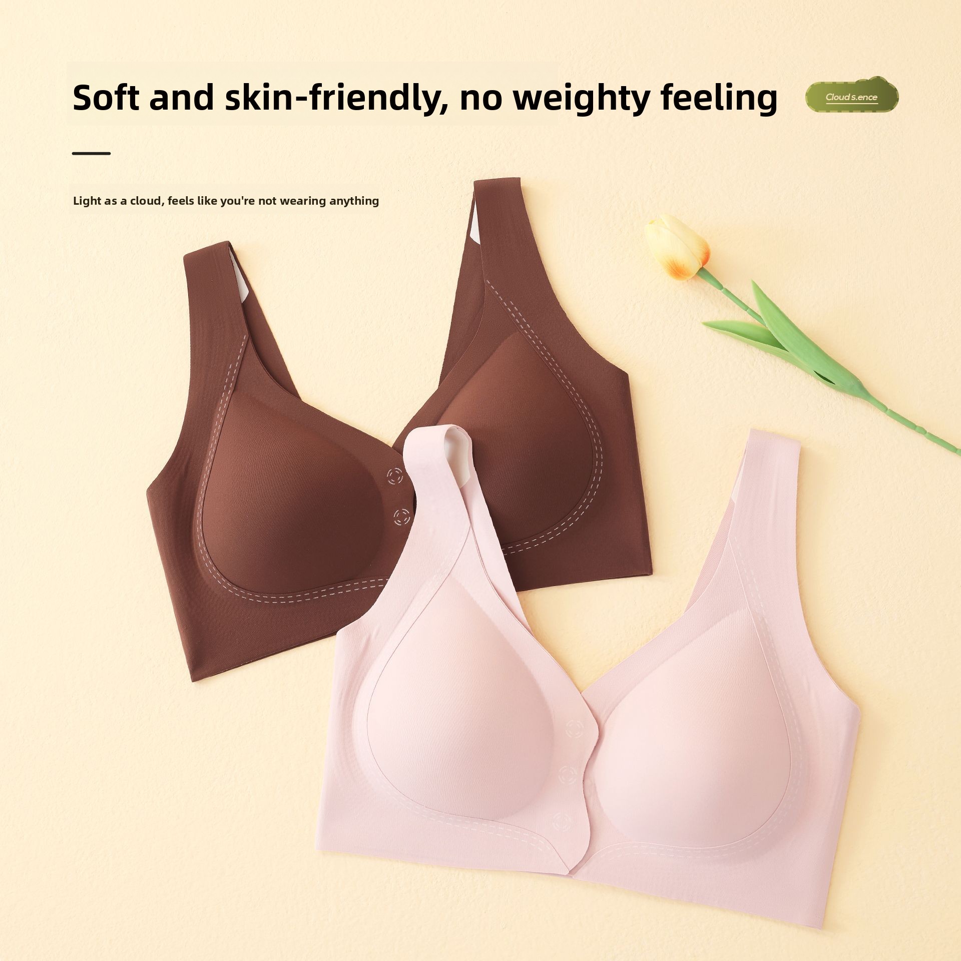 Soft Support Nursing Bra with  - огляд і ціна Push Up Bra Padded