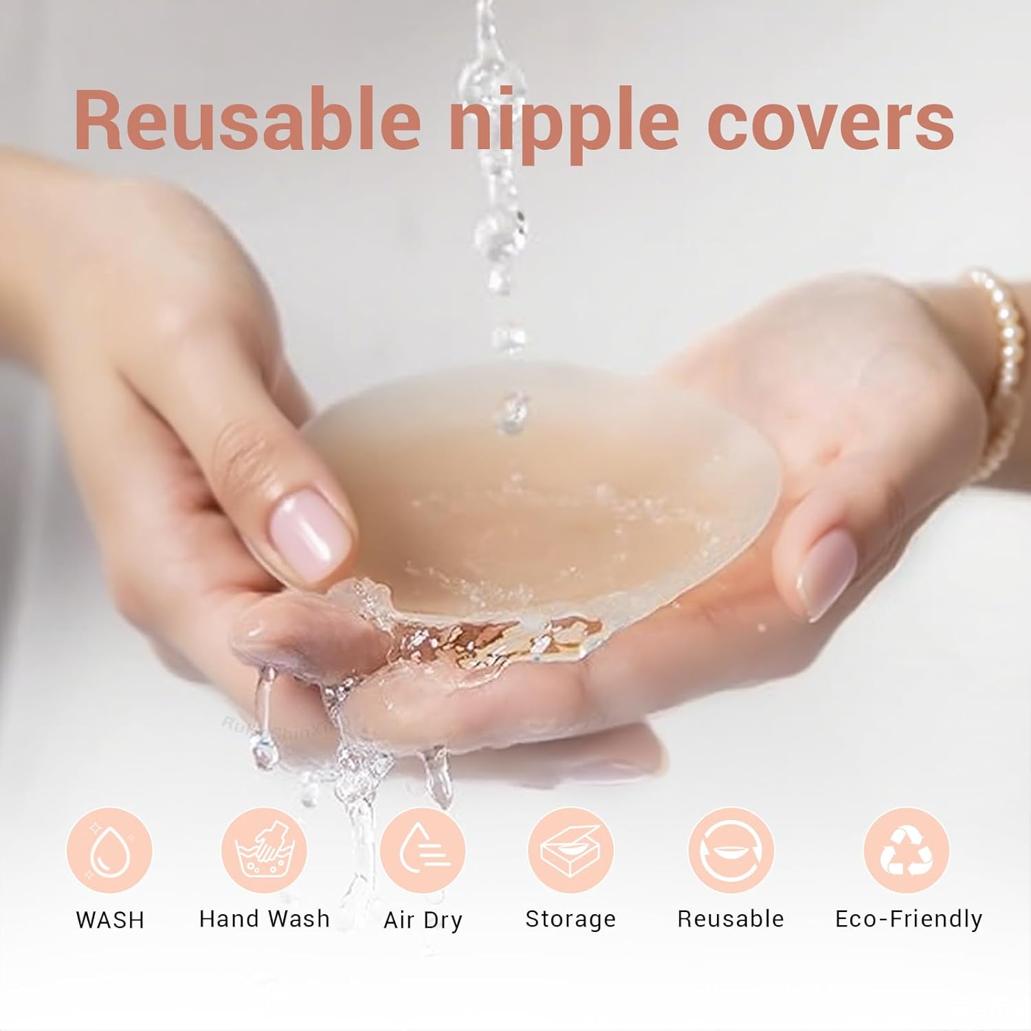 Nipple Covers 1 Pair Reusable  - огляд і ціна Nipple Cover Pasties