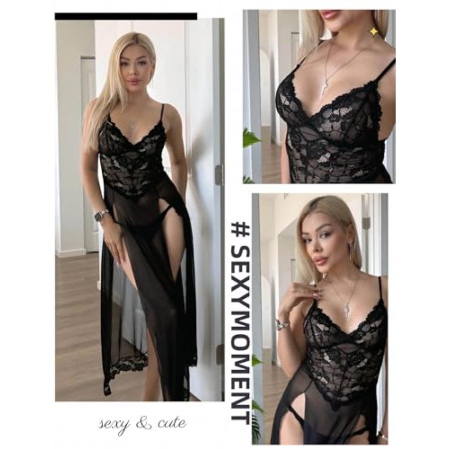 Avidlove Women Lingerie Dress  - огляд і ціна Babydoll Chemise Night