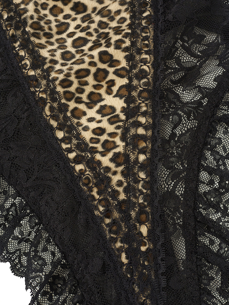 Sexy Lace Leopard Pattern Body - огляд і ціна Shapewear Bodysuit Firm
