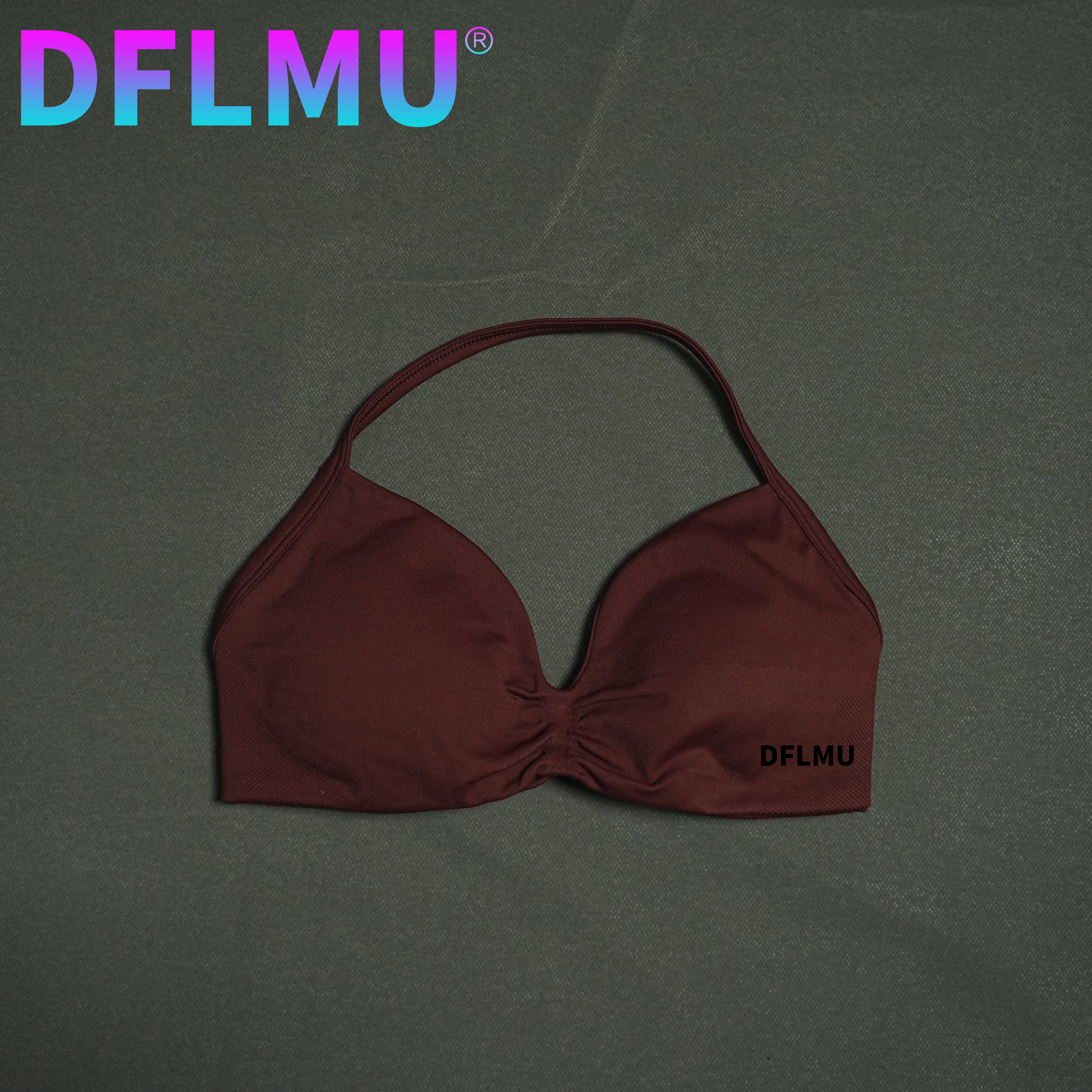 DFLMU Women Halter Sports Bra  - огляд і ціна Push Up Bra Padded