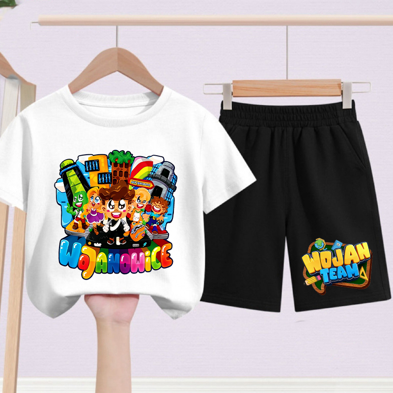 2pcs Wojan Team Kids T-shirts  - огляд і ціна Boyshort Underwear