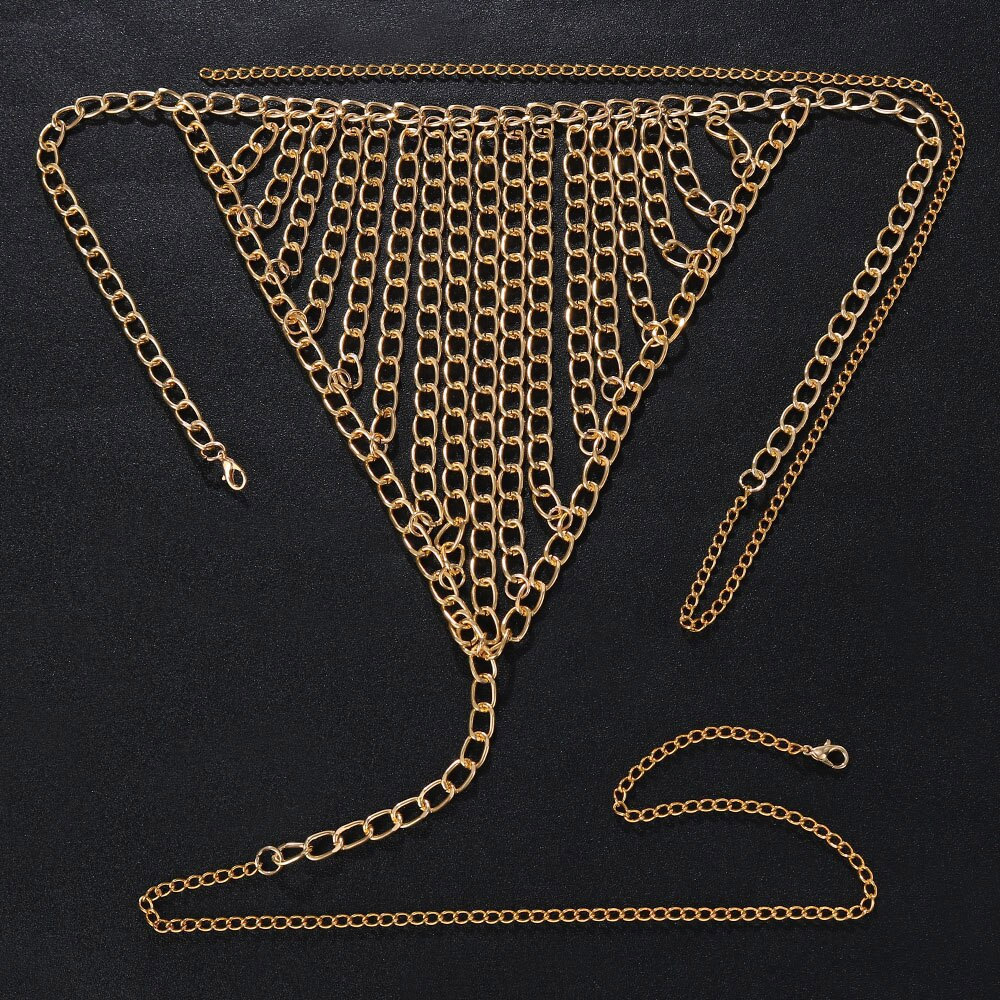 Statment Waist Chain Metal Cha - огляд і ціна Thong Bikini Women