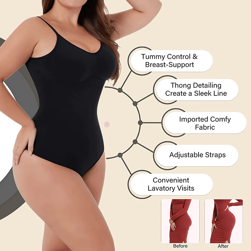 Seamless Backless Sculpting Bo - огляд і ціна Shapewear Bodysuit Firm
