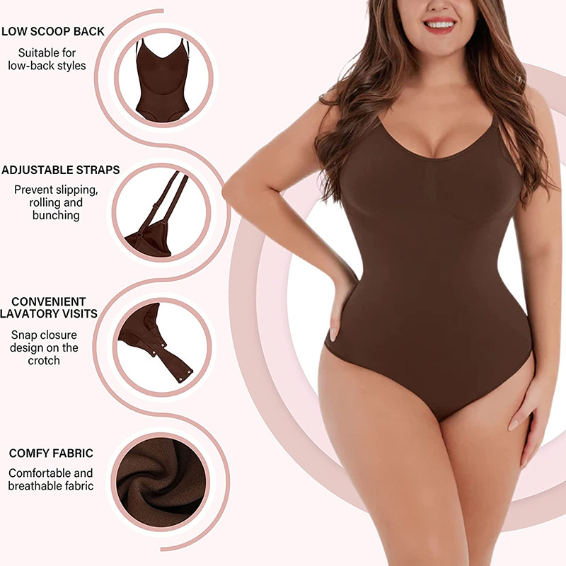 Seamless Backless Sculpting Bo - огляд і ціна Shapewear Bodysuit Firm