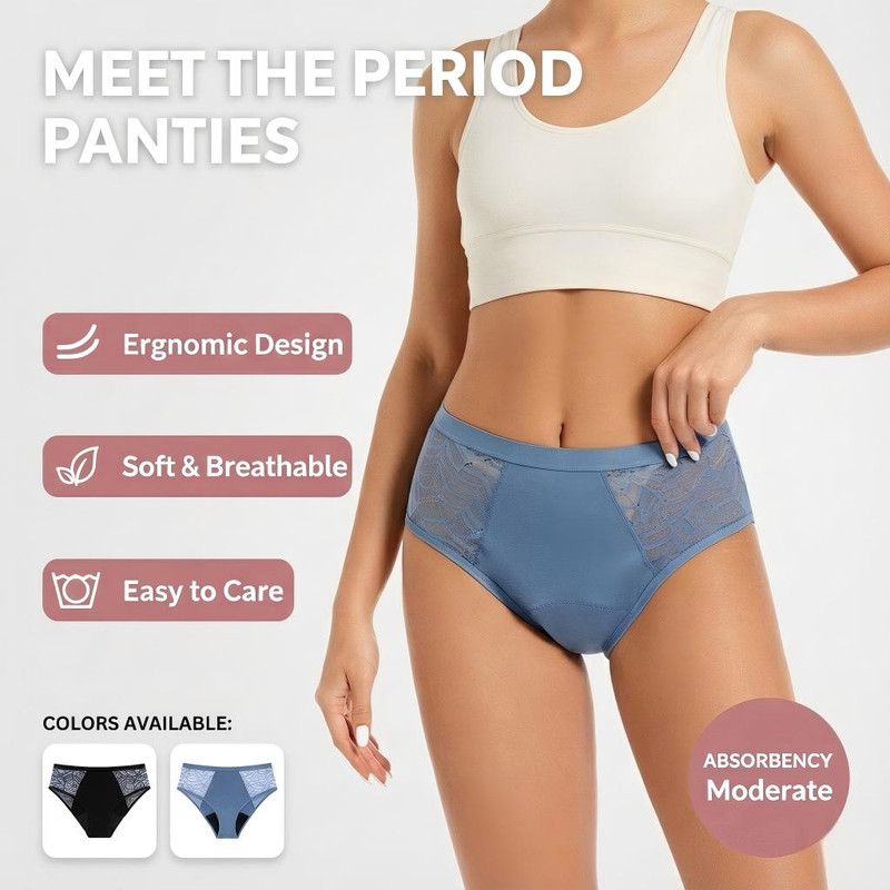 Absorbent Period Underwear Wom - огляд і ціна Period Panty Absorbent