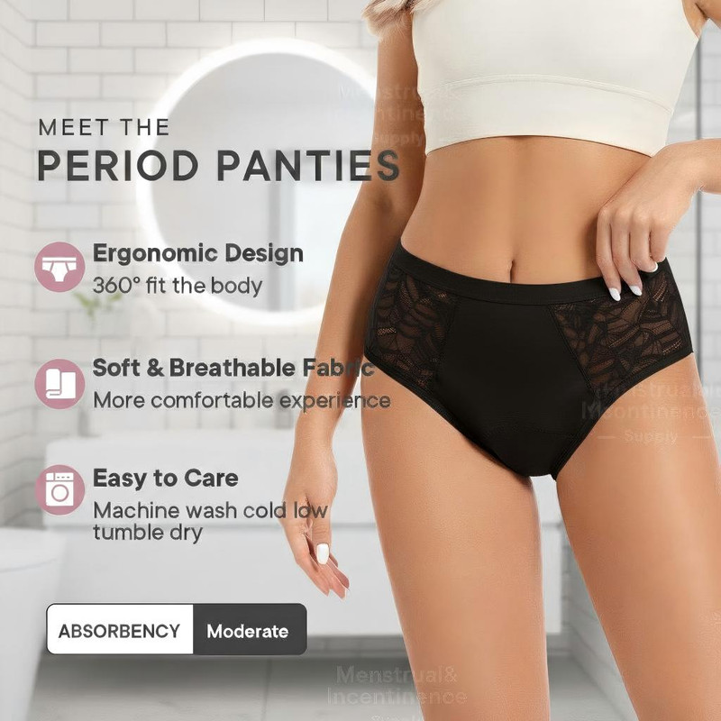 Absorbent Period Underwear Wom - огляд і ціна Period Panty Absorbent