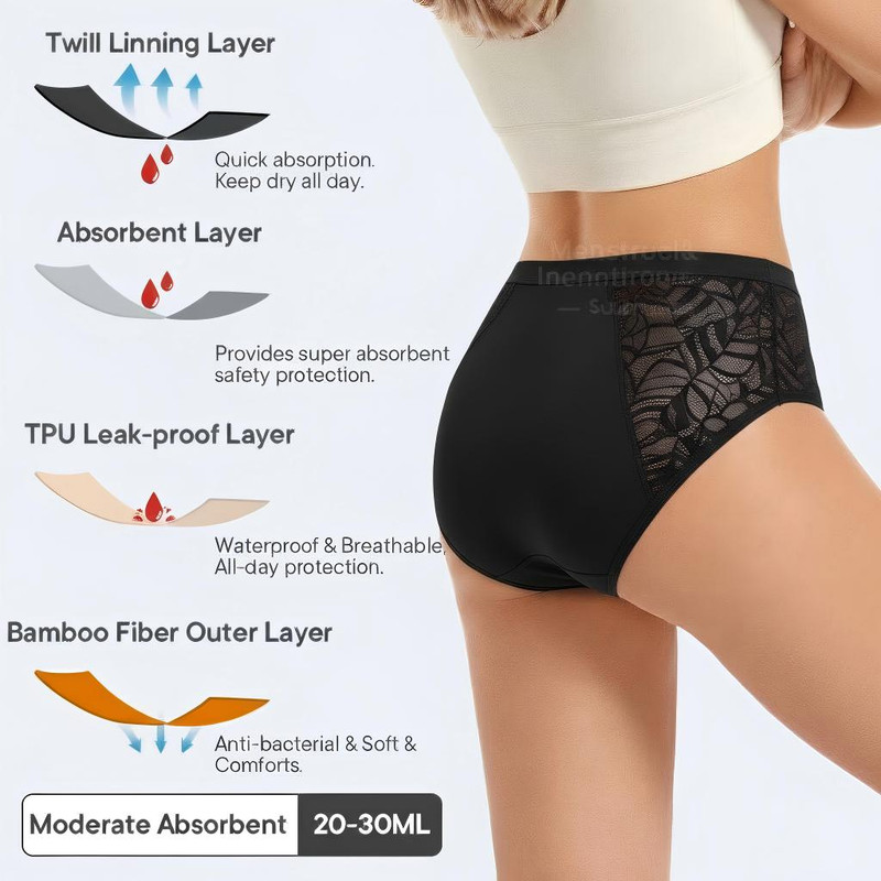 Absorbent Period Underwear Wom - огляд і ціна Period Panty Absorbent