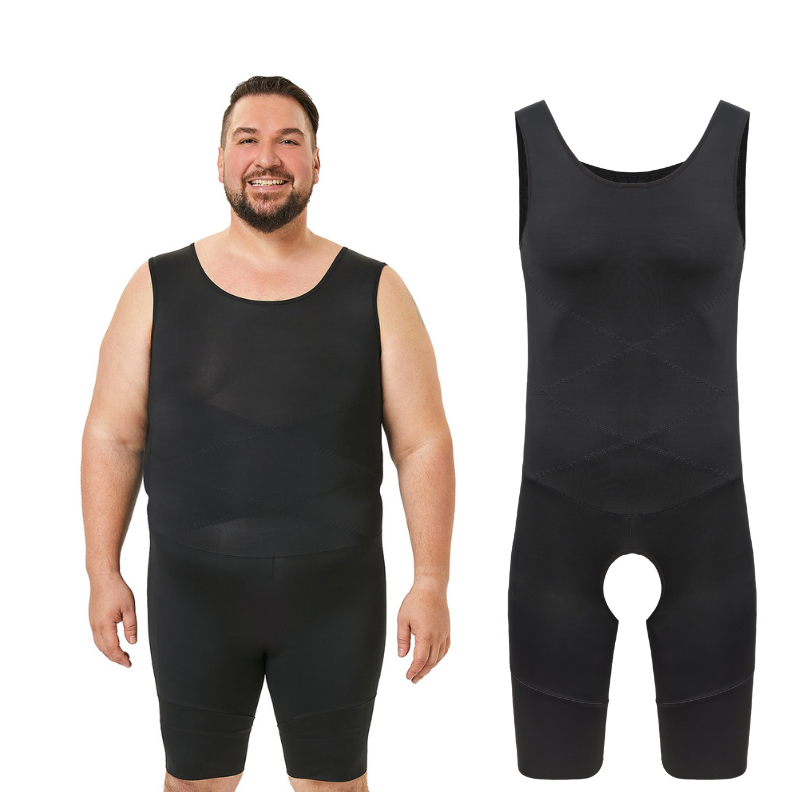 Men's Shapewear Bodysuit Tummy - огляд і ціна Shapewear Bodysuit Firm
