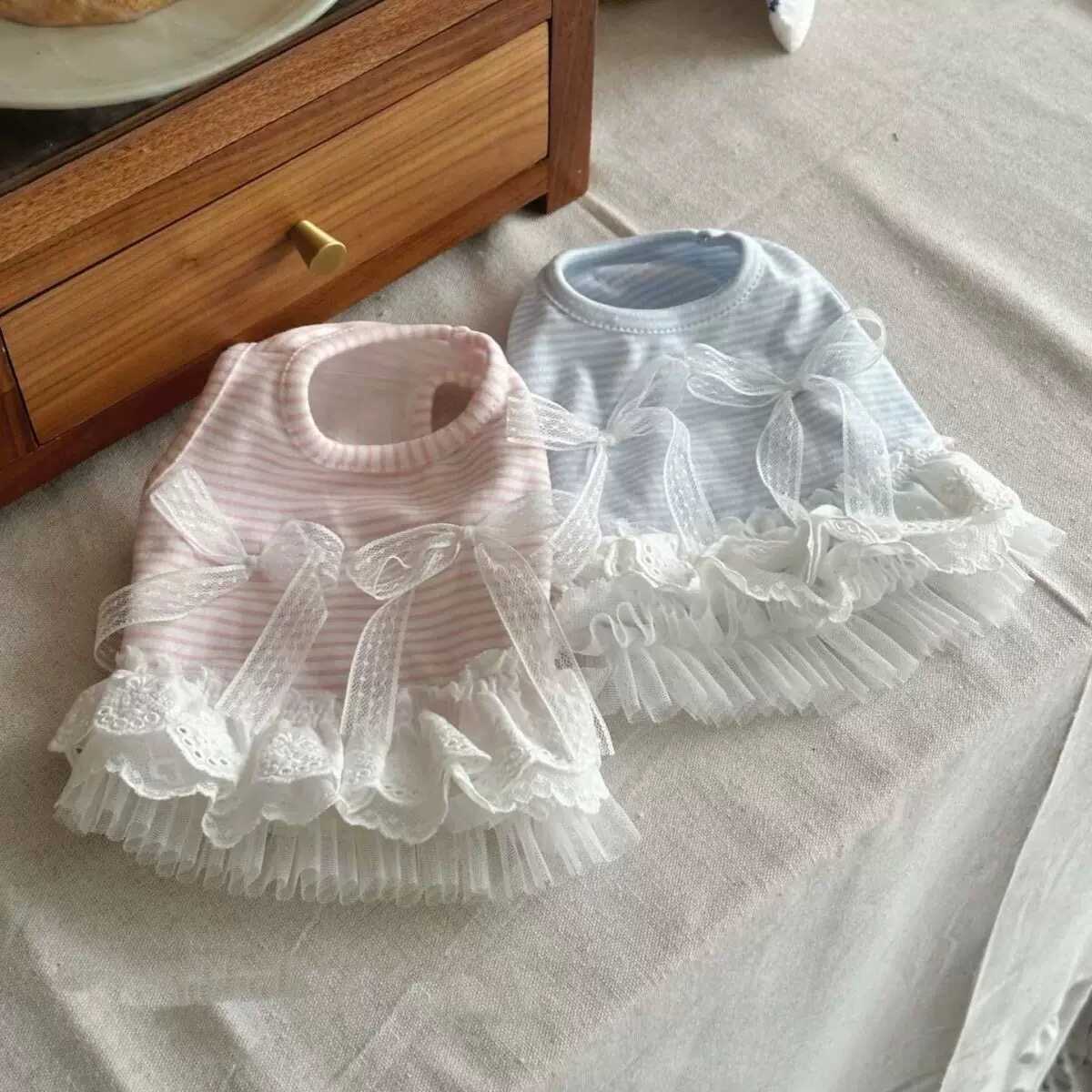 Sweet Bow Dog Clothes Lace Sma - огляд і ціна Lace Teddy Lingerie