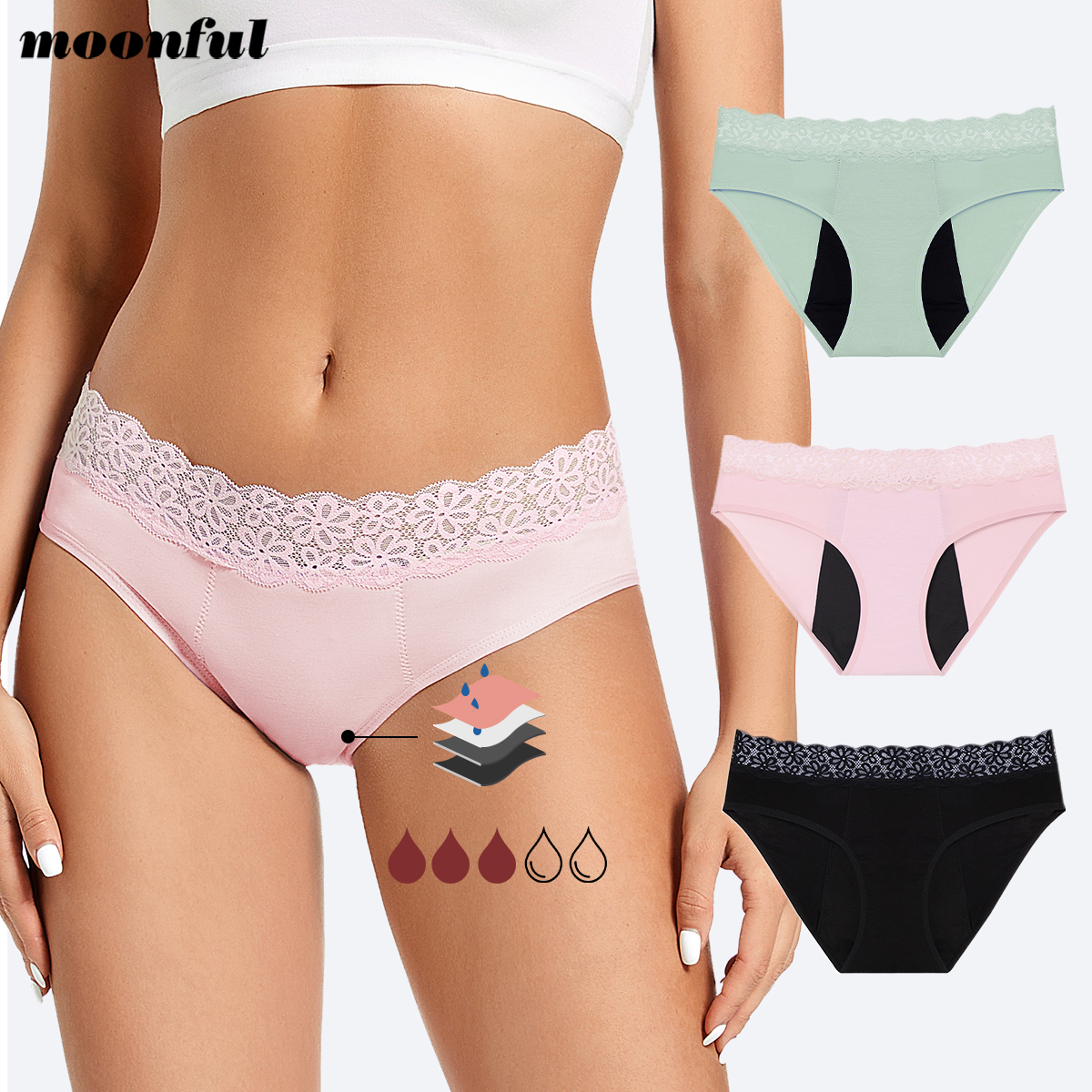 Menstrual Cycle Absorbent Unde - огляд і ціна Period Panty Absorbent