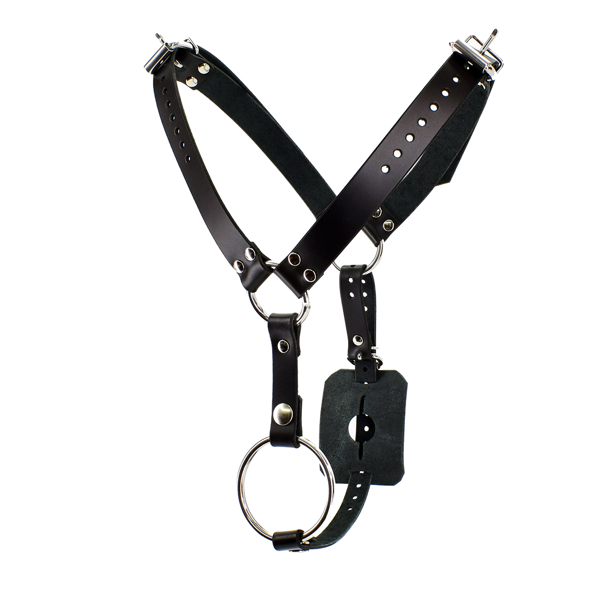 Sexy Leather Butt Plug Bondage - огляд і ціна Garter Belt Set