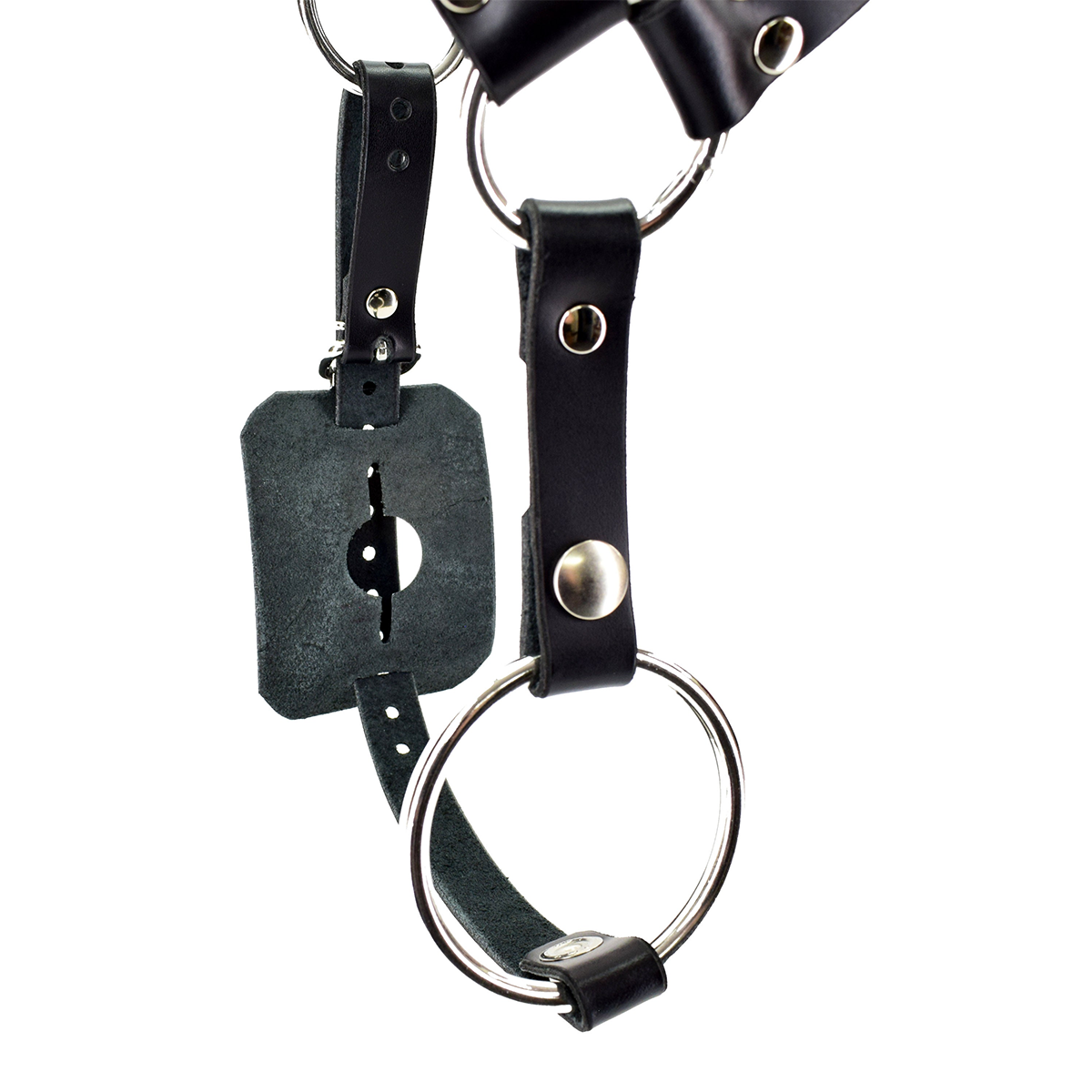 Sexy Leather Butt Plug Bondage - огляд і ціна Garter Belt Set