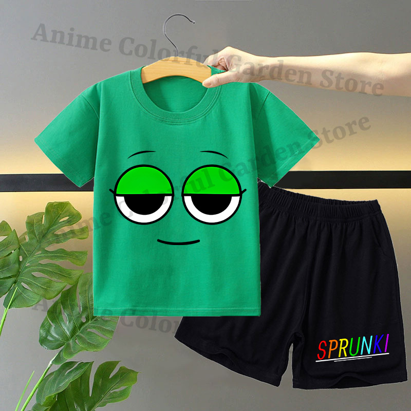 Sprunki 2pcs T-shirt and Short - огляд і ціна Boyshort Underwear