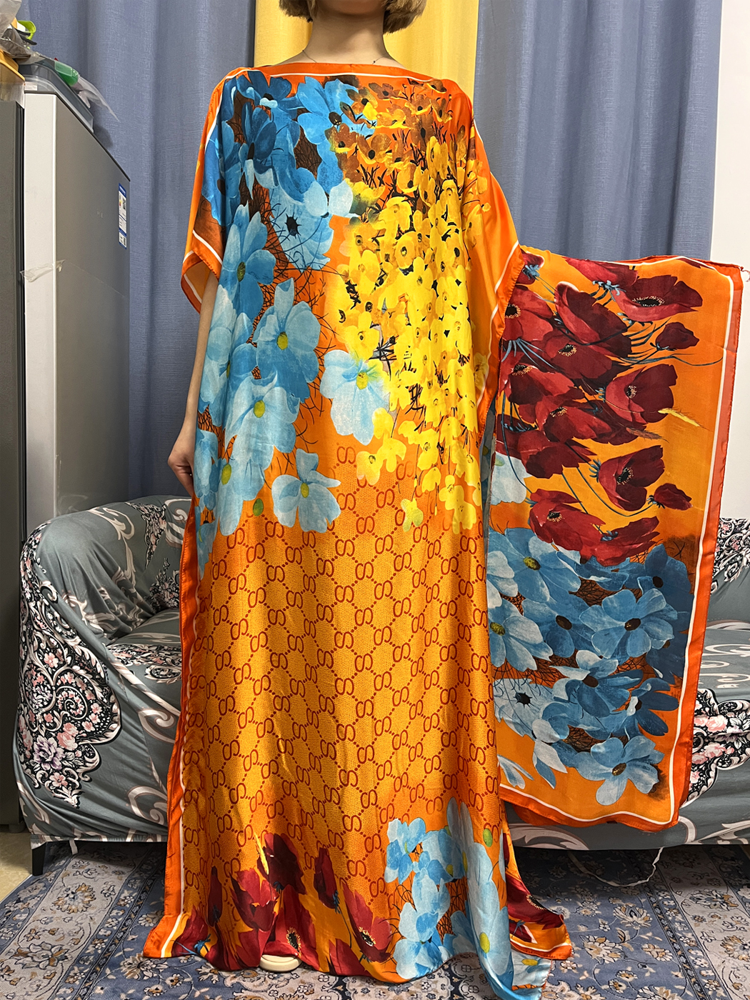 Abayas For Women Dubai Kaftan  - огляд і ціна Robe Silk Women
