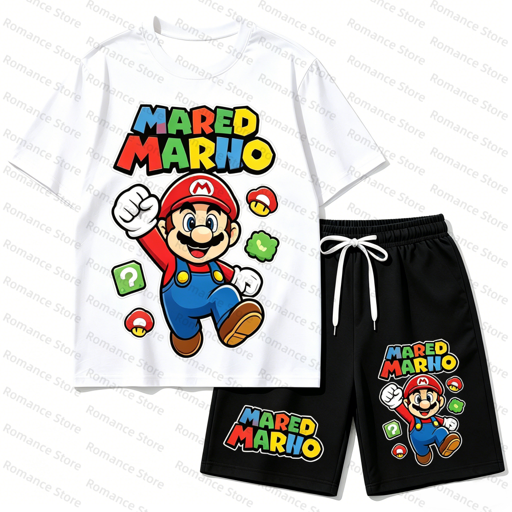 Kids Cartoon T-Shirt And Short - огляд і ціна Boyshort Underwear