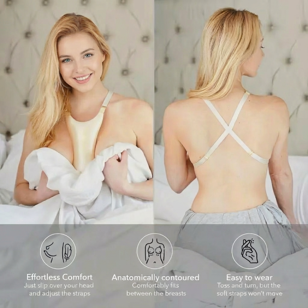 Side Sleeper Pillow for Breast - огляд і ціна Nursing Bra Sleep