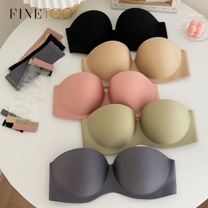 FINETOO Sexy Strapless Bras Wo - огляд і ціна Bralette Wireless Soft