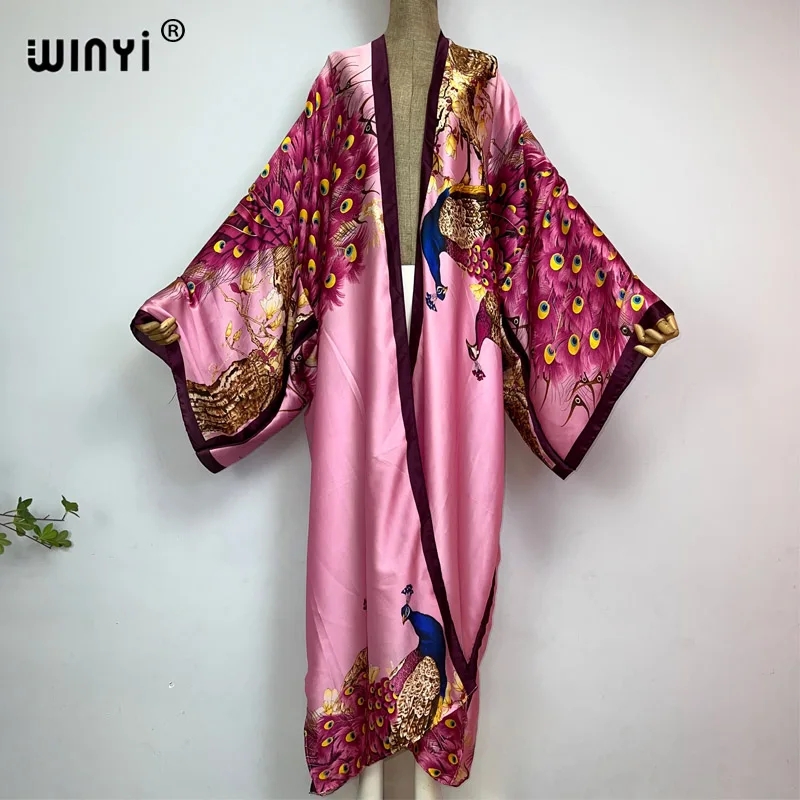 WINYI 2024 Summer Women Cardig - огляд і ціна Robe Silk Women