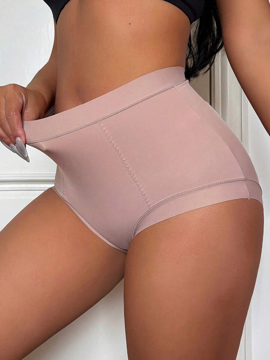 2pcs High Waist Seamless Shape - огляд і ціна Seamless Underwear Women